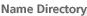 Name Directory